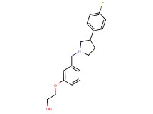 2-(3-{[3-(4-fluorophenyl)pyrrolidin-1-yl]methyl}phenoxy)ethanol