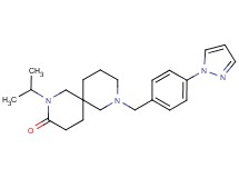 2-isopropyl-8-[4-(1H-pyrazol-1-yl)benzyl]-2,8-diazaspiro[5.5]undecan-3-one