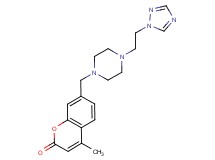 4-methyl-7-({4-[2-(1H-1,2,4-triazol-1-yl)ethyl]piperazin-1-yl}methyl)-2H-chromen-2-one