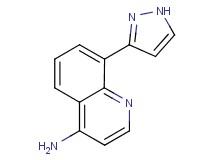 8-(1H-pyrazol-3-yl)quinolin-4-amine