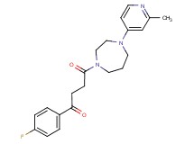1-(4-fluorophenyl)-4-[4-(2-methyl-4-pyridinyl)-1,4-diazepan-1-yl]-4-oxo-1-butanone