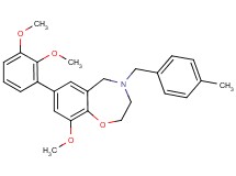 7-(2,3-dimethoxyphenyl)-9-methoxy-4-(4-methylbenzyl)-2,3,4,5-tetrahydro-1,4-benzoxazepine