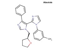 1-(3-methylphenyl)-5'-phenyl-3'-[(2S)-tetrahydrofuran-2-ylmethyl]-1H,3'H-2,4'-biimidazole