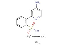 2-(4-aminopyridin-2-yl)-N-(tert-butyl)benzenesulfonamide