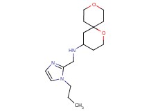1,9-dioxaspiro[5.5]undec-4-yl[(1-propyl-1H-imidazol-2-yl)methyl]amine
