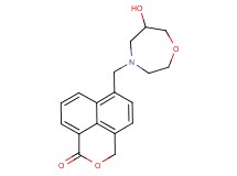 6-[(6-hydroxy-1,4-oxazepan-4-yl)methyl]-1H,3H-benzo[de]isochromen-1-one