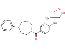 2-methyl-2-({5-[(4-phenylazepan-1-yl)carbonyl]pyridin-2-yl}amino)propane-1,3-diol