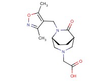 {(1S*,5R*)-6-[(3,5-dimethyl-4-isoxazolyl)methyl]-7-oxo-3,6-diazabicyclo[3.2.2]non-3-yl}acetic acid
