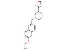 6-ethoxy-2-{[3-(1,2,4-oxadiazol-3-yl)piperidin-1-yl]methyl}quinoline