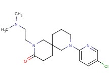 8-(5-chloro-2-pyridinyl)-2-[2-(dimethylamino)ethyl]-2,8-diazaspiro[5.5]undecan-3-one