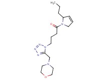 4-({1-[4-oxo-4-(2-propyl-2,5-dihydro-1H-pyrrol-1-yl)butyl]-1H-tetrazol-5-yl}methyl)morpholine