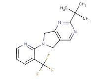 2-tert-butyl-6-[3-(trifluoromethyl)pyridin-2-yl]-6,7-dihydro-5H-pyrrolo[3,4-d]pyrimidine