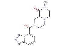 2-methyl-8-(tetrazolo[1,5-a]pyridin-5-ylcarbonyl)hexahydro-2H-pyrazino[1,2-a]pyrazin-1(6H)-one
