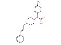(6-aminopyridin-3-yl){4-[(2E)-3-phenylprop-2-en-1-yl]piperazin-1-yl}acetic acid