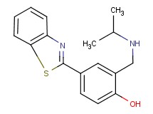 4-(1,3-benzothiazol-2-yl)-2-[(isopropylamino)methyl]phenol