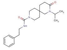2-isopropyl-3-oxo-N-(2-phenylethyl)-2,9-diazaspiro[5.5]undecane-9-carboxamide