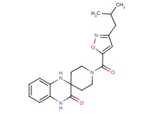 1-[(3-isobutylisoxazol-5-yl)carbonyl]-1',4'-dihydro-3'H-spiro[piperidine-4,2'-quinoxalin]-3'-one