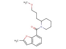 2-(3-methoxypropyl)-1-[(2-methyl-1-benzofuran-7-yl)carbonyl]piperidine
