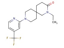 2-ethyl-9-[4-(trifluoromethyl)pyridin-2-yl]-2,9-diazaspiro[5.5]undecan-3-one