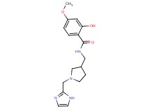 2-hydroxy-N-{[1-(1H-imidazol-2-ylmethyl)pyrrolidin-3-yl]methyl}-4-methoxybenzamide