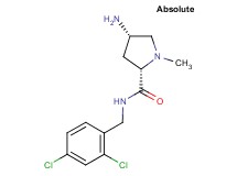 (2S,4S)-4-amino-N-(2,4-dichlorobenzyl)-1-methylpyrrolidine-2-carboxamide
