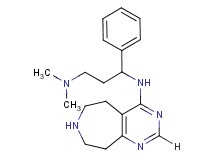 N~3~,N~3~-dimethyl-1-phenyl-N~1~-(6,7,8,9-tetrahydro-5H-pyrimido[4,5-d]azepin-4-yl)-1,3-propanediamine dihydrochloride