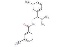 3-cyano-N-[2-(dimethylamino)-2-(3-methylphenyl)ethyl]benzamide