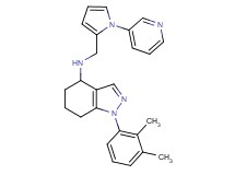 1-(2,3-dimethylphenyl)-N-{[1-(3-pyridinyl)-1H-pyrrol-2-yl]methyl}-4,5,6,7-tetrahydro-1H-indazol-4-amine