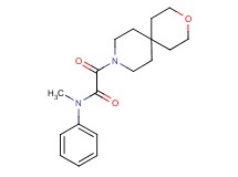 N-methyl-2-(3-oxa-9-azaspiro[5.5]undec-9-yl)-2-oxo-N-phenylacetamide