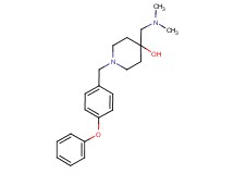 4-[(dimethylamino)methyl]-1-(4-phenoxybenzyl)piperidin-4-ol