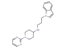 N-[3-(1H-indol-1-yl)propyl]-1-pyrimidin-2-ylpiperidin-4-amine
