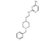 N-[2-(1-benzylpiperidin-4-yl)ethyl]-4-methylpyrimidin-2-amine
