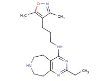 N-[3-(3,5-dimethyl-4-isoxazolyl)propyl]-2-ethyl-6,7,8,9-tetrahydro-5H-pyrimido[4,5-d]azepin-4-amine dihydrochloride