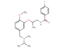4-fluoro-N-[2-(5-{[isopropyl(methyl)amino]methyl}-2-methoxyphenoxy)propyl]benzamide
