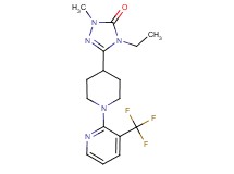 4-ethyl-2-methyl-5-{1-[3-(trifluoromethyl)pyridin-2-yl]piperidin-4-yl}-2,4-dihydro-3H-1,2,4-triazol-3-one
