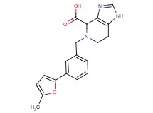 5-[3-(5-methyl-2-furyl)benzyl]-4,5,6,7-tetrahydro-1H-imidazo[4,5-c]pyridine-4-carboxylic acid