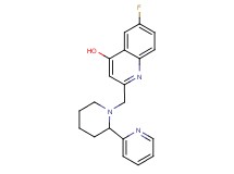 6-fluoro-2-[(2-pyridin-2-ylpiperidin-1-yl)methyl]quinolin-4-ol