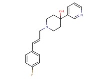 1-[(2E)-3-(4-fluorophenyl)prop-2-en-1-yl]-4-pyridin-3-ylpiperidin-4-ol