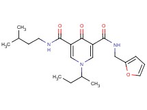 1-sec-butyl-N-(2-furylmethyl)-N'-(3-methylbutyl)-4-oxo-1,4-dihydro-3,5-pyridinedicarboxamide