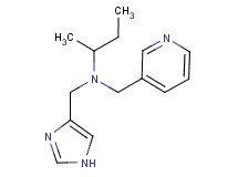 N-(1H-imidazol-4-ylmethyl)-N-(pyridin-3-ylmethyl)butan-2-amine