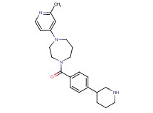 1-(2-methylpyridin-4-yl)-4-(4-piperidin-3-ylbenzoyl)-1,4-diazepane
