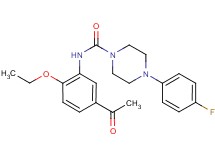 N-(5-acetyl-2-ethoxyphenyl)-4-(4-fluorophenyl)piperazine-1-carboxamide