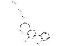 4-[2-(2-hydroxyethoxy)ethyl]-7-(2-methylphenyl)-2,3,4,5-tetrahydro-1,4-benzoxazepin-9-ol