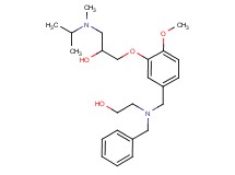 1-(5-{[benzyl(2-hydroxyethyl)amino]methyl}-2-methoxyphenoxy)-3-[isopropyl(methyl)amino]-2-propanol