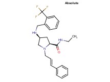 (4S)-N-ethyl-1-[(2E)-3-phenyl-2-propen-1-yl]-4-{[2-(trifluoromethyl)benzyl]amino}-L-prolinamide