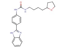N-[4-(1H-benzimidazol-2-yl)phenyl]-N'-[4-(tetrahydrofuran-2-yl)butyl]urea