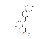 2-[1-(3-allyl-4-ethoxybenzyl)-3-oxopiperazin-2-yl]-N-methylacetamide