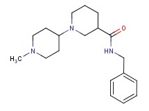 N-benzyl-1'-methyl-1,4'-bipiperidine-3-carboxamide