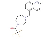 5-{[4-(trifluoroacetyl)-1,4-diazepan-1-yl]methyl}quinoline