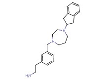 [2-(3-{[4-(2,3-dihydro-1H-inden-2-yl)-1,4-diazepan-1-yl]methyl}phenyl)ethyl]amine dihydrochloride